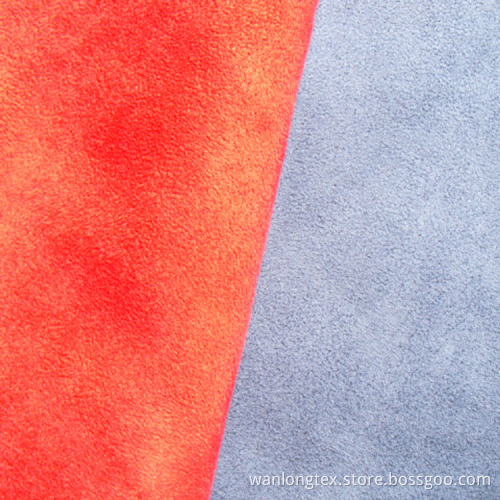 2014 Hot Sale Newly Designed 100% Polyester Warp Knitted Suede Fabric for Dress